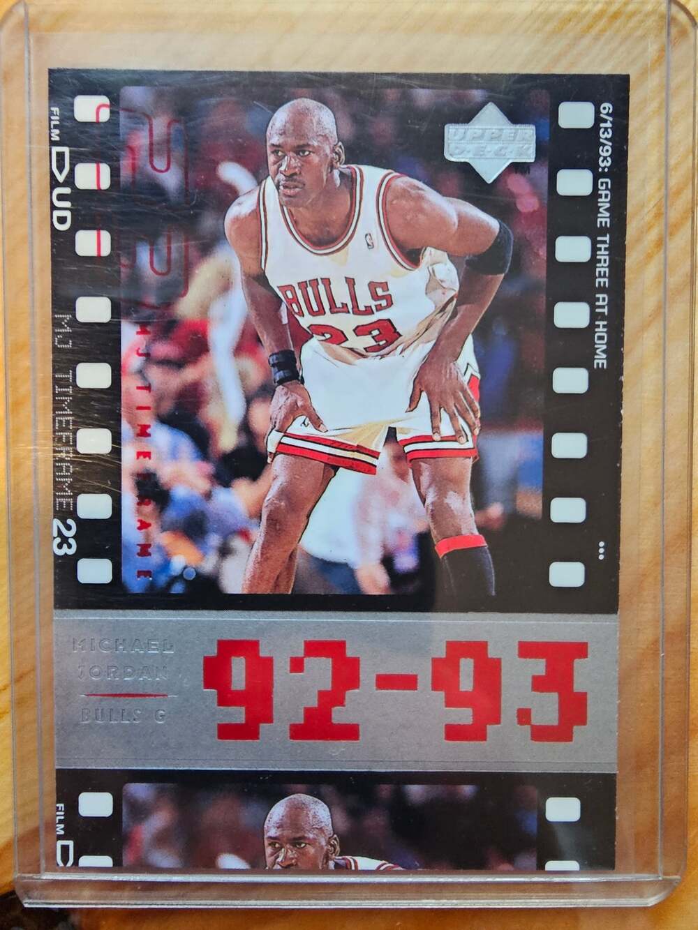 Michael Jordan 1998 Upper Deck Timeframe 23 #64 - Chicago Bulls - 92-93 - NBA